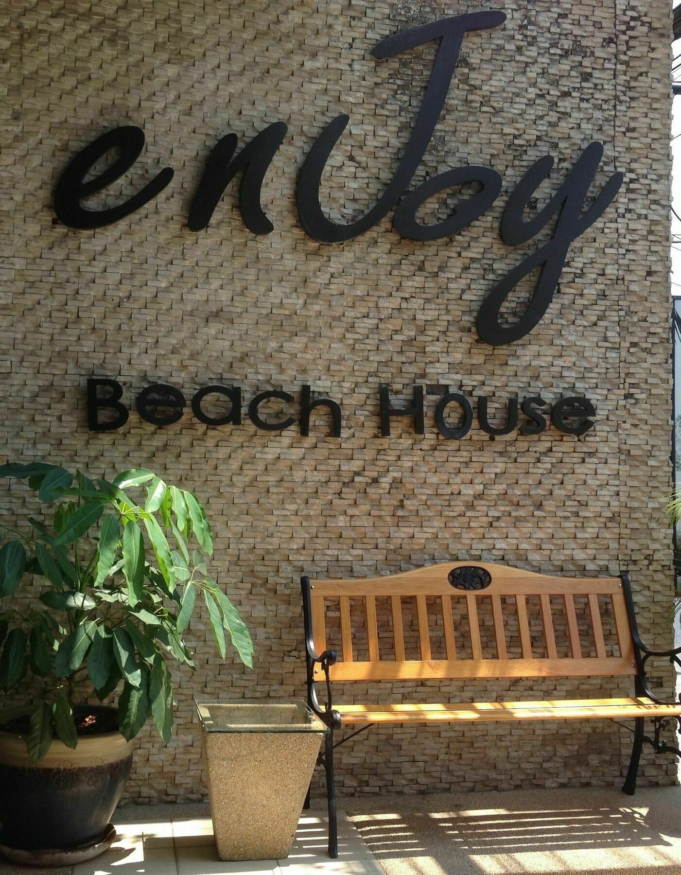 Enjoy'S Beach House & Cafe' Ban Karon Eksteriør bilde